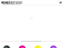 Tablet Screenshot of bodyscenes.com